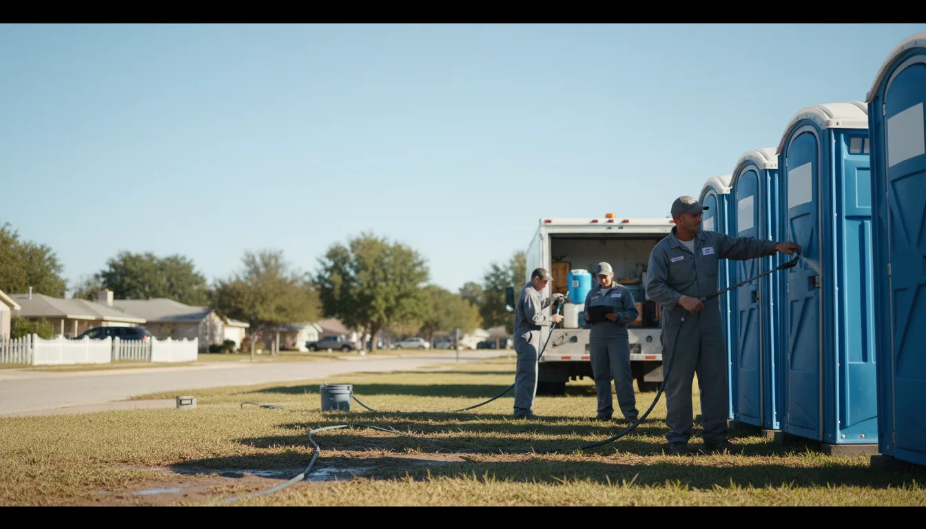 Long-Term Portable Toilet Rental in Robersonville, NC near me